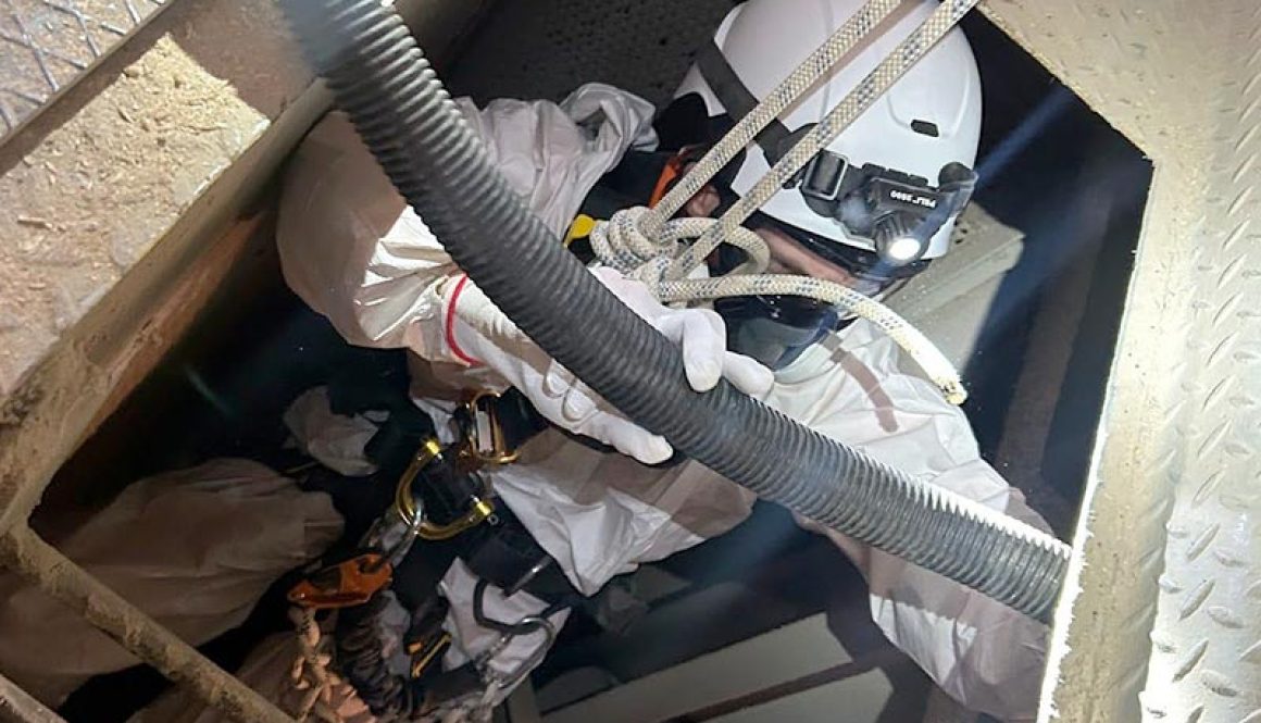 Evolve Rope Access Climbing in Confined Spaces